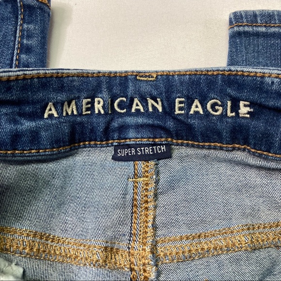 American Eagle Super Stretch Skinny Jeans Size 00 Extra Short - Picture 9 of 9